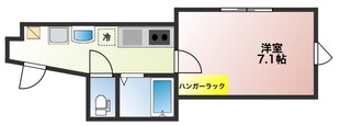 ブルーメ連坊の物件間取画像